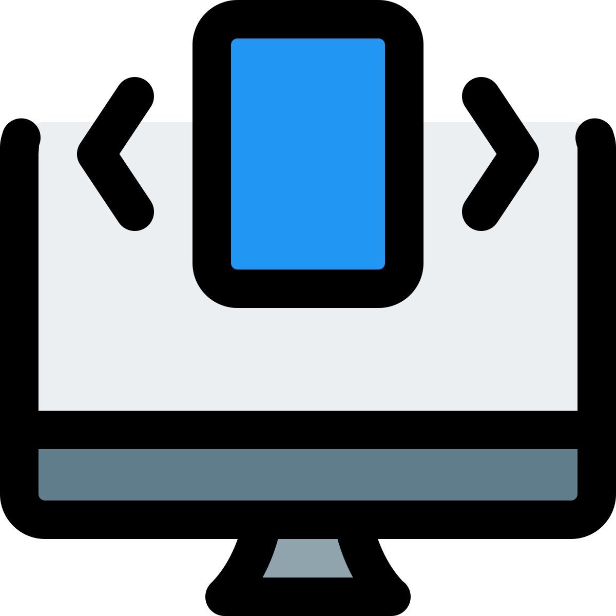 controle deslizante horizontal do site icon