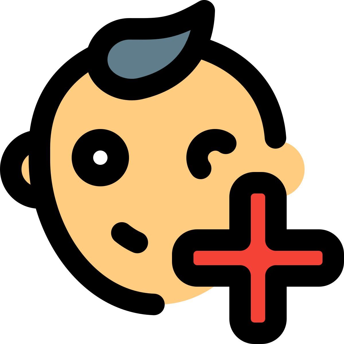 salute infantile icon