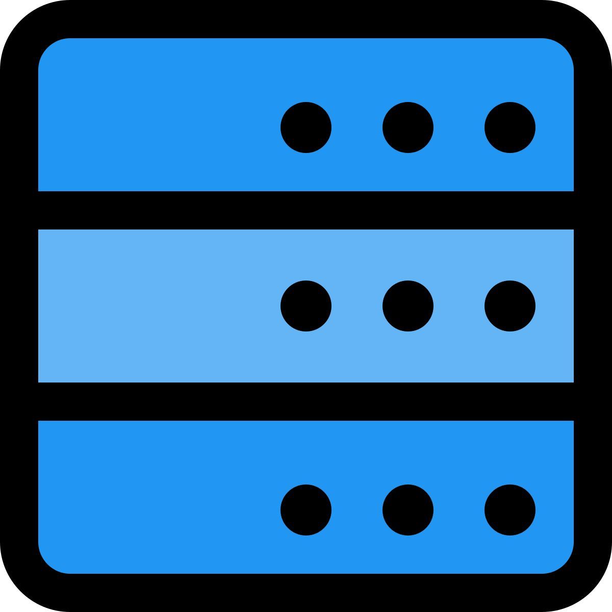 rack de servidores icon