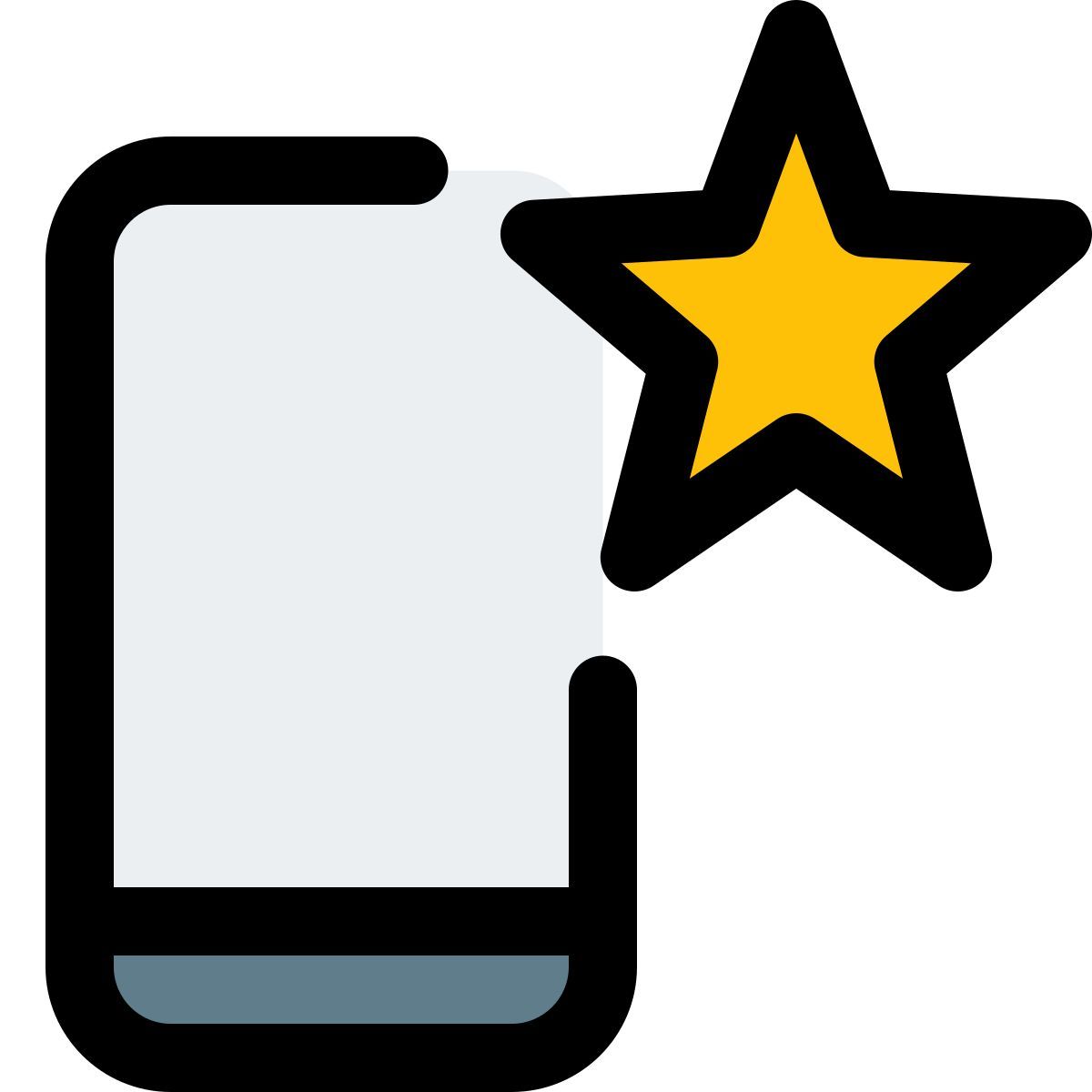 starred phone icon
