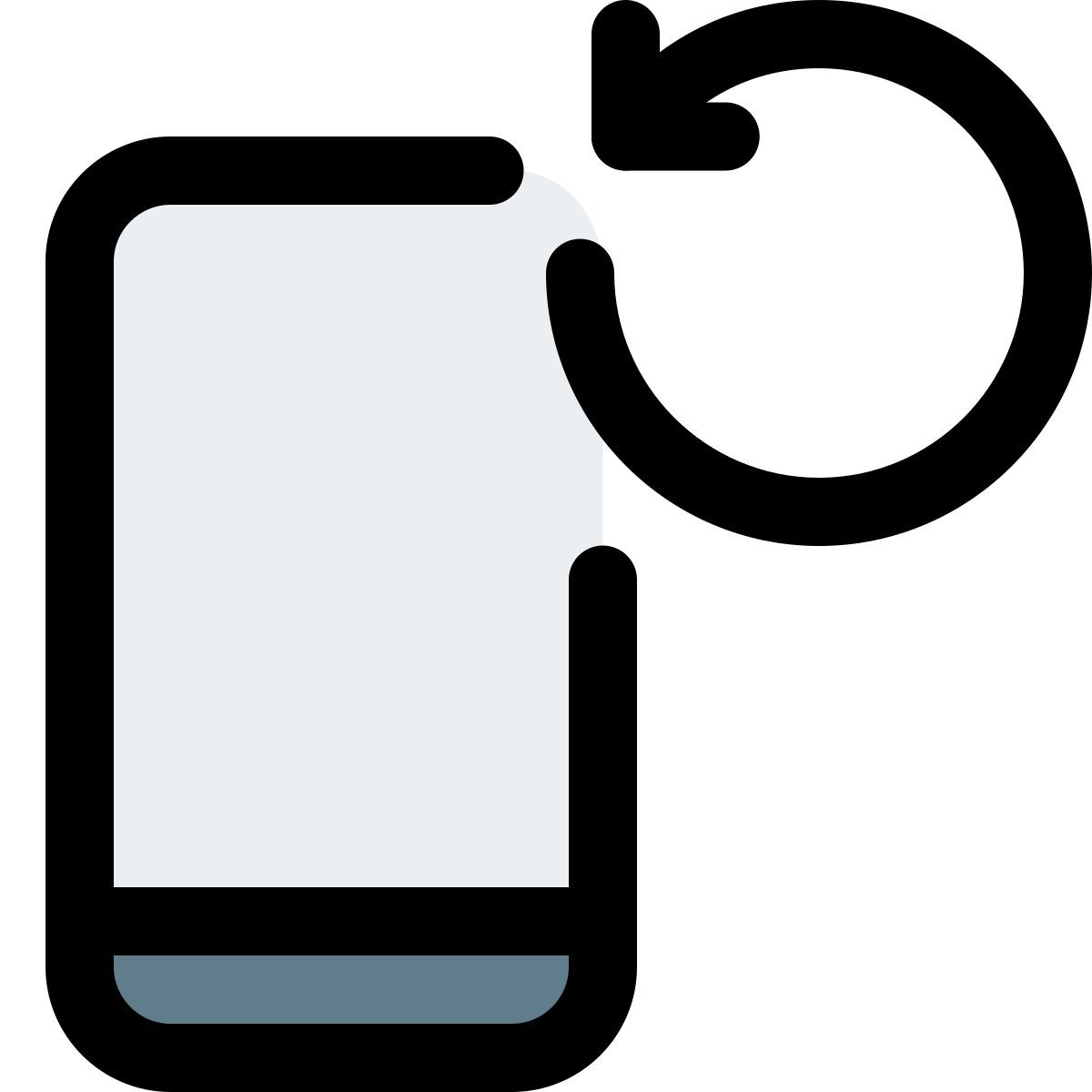 smartphone refresh icon