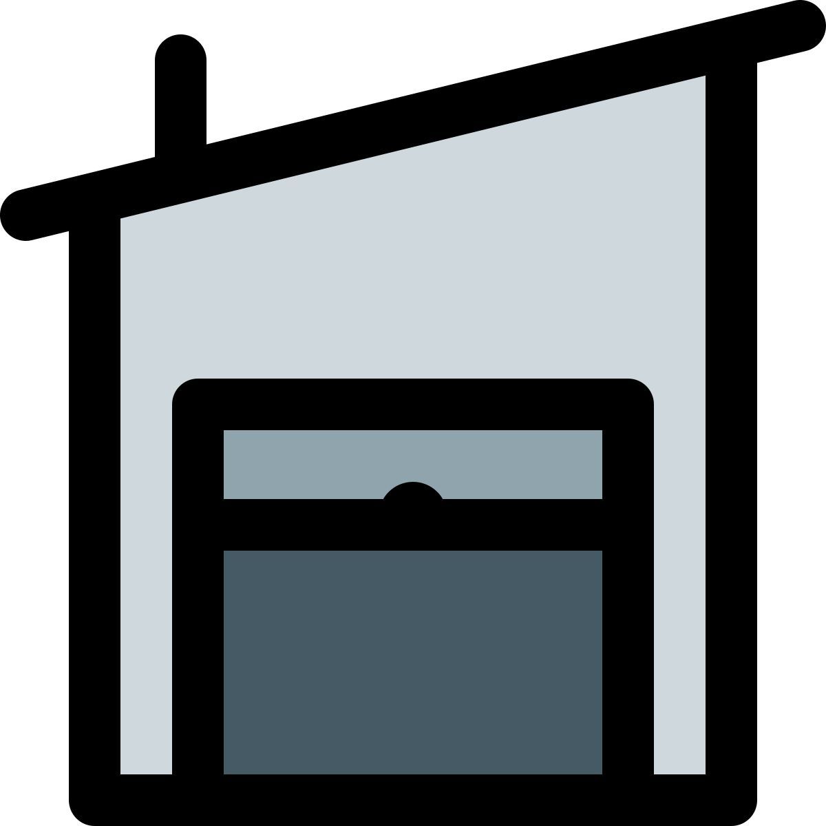 modernes lagerhaus icon