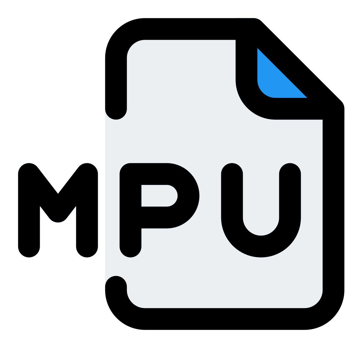 fichier mpu icon