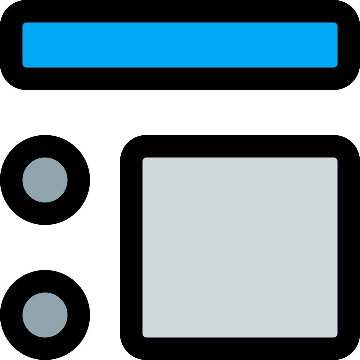 conception de la mise en page icon