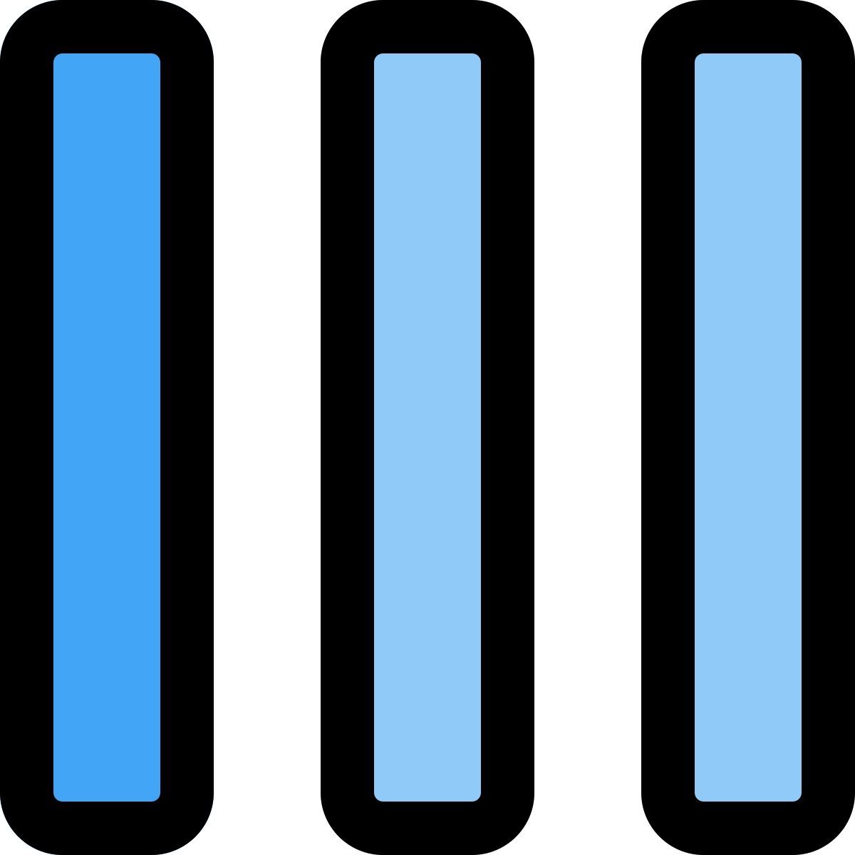 vertical bars icon