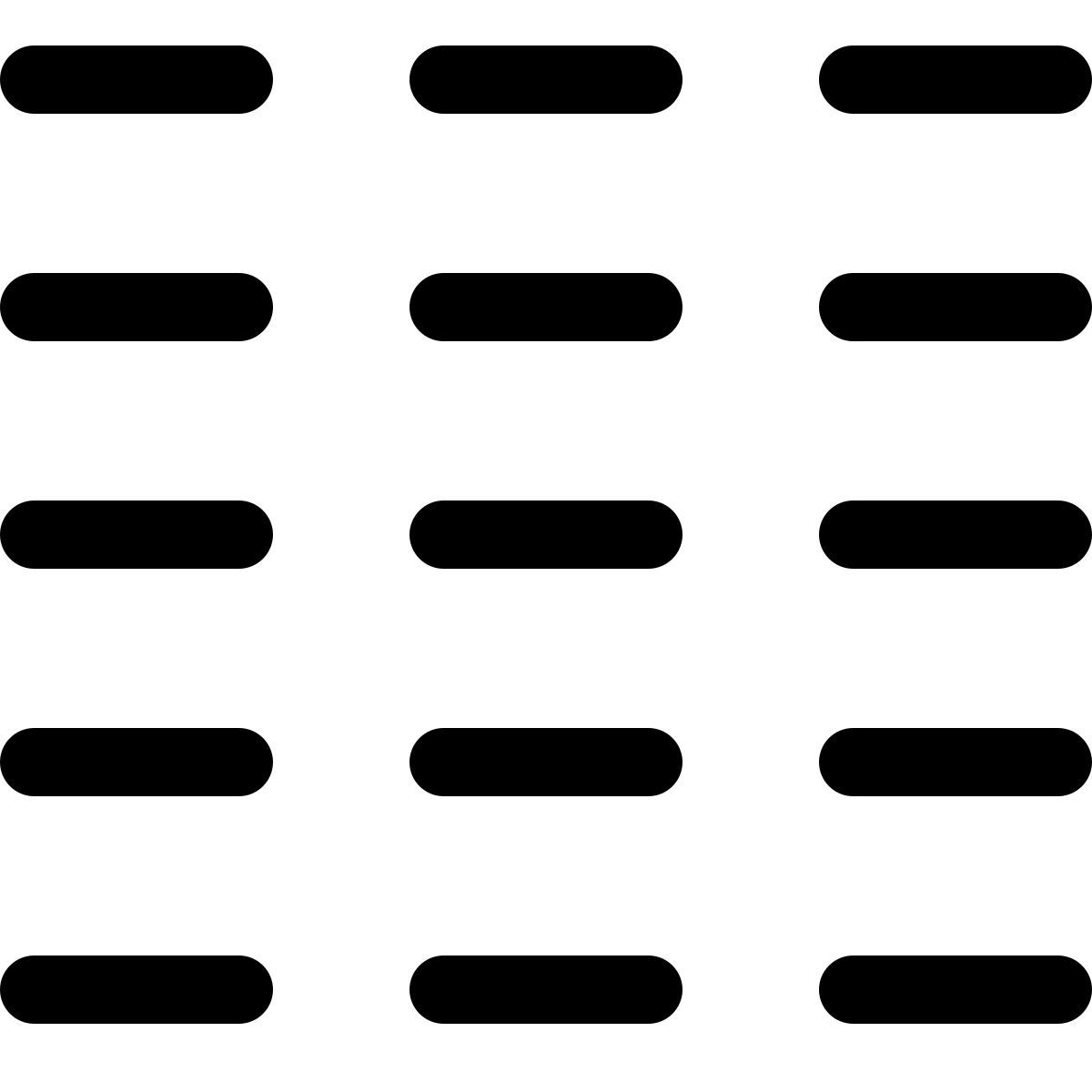 multiple column table spread sheet template lines format icon