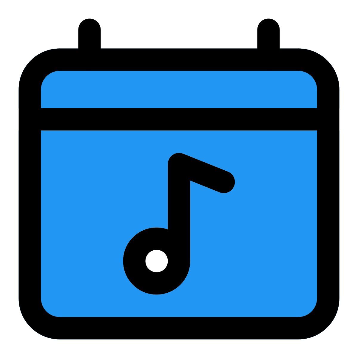 music calendar icon
