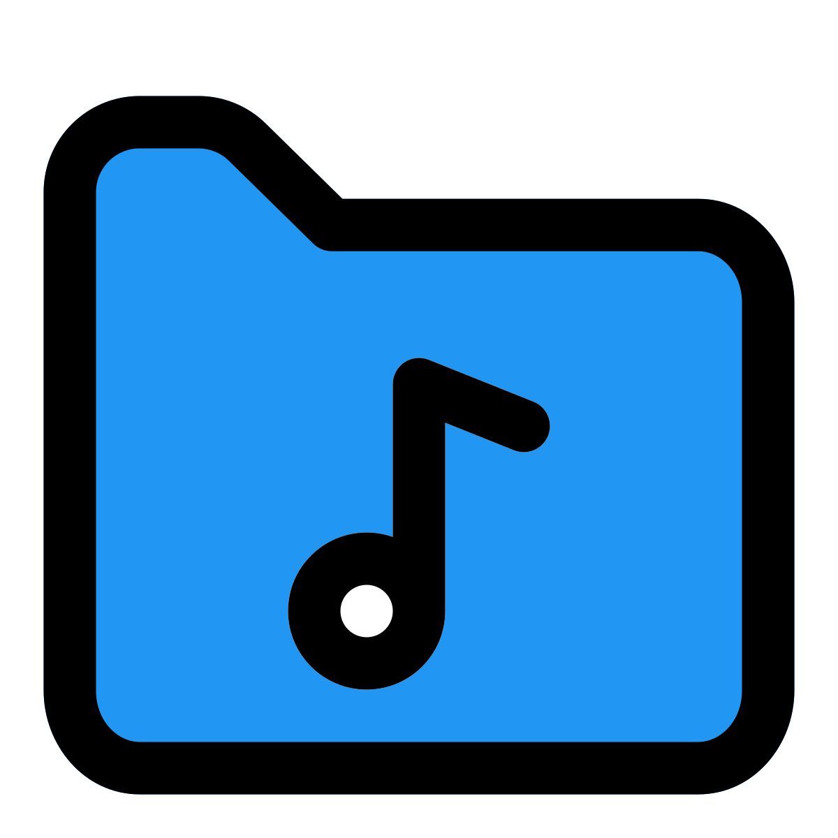 cartella musicale icon