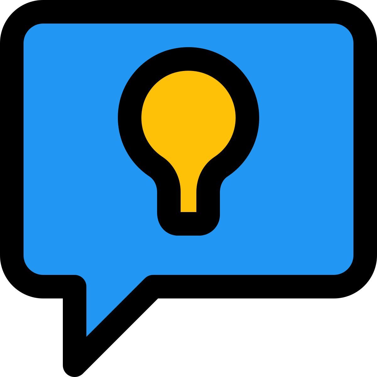 new idea message icon