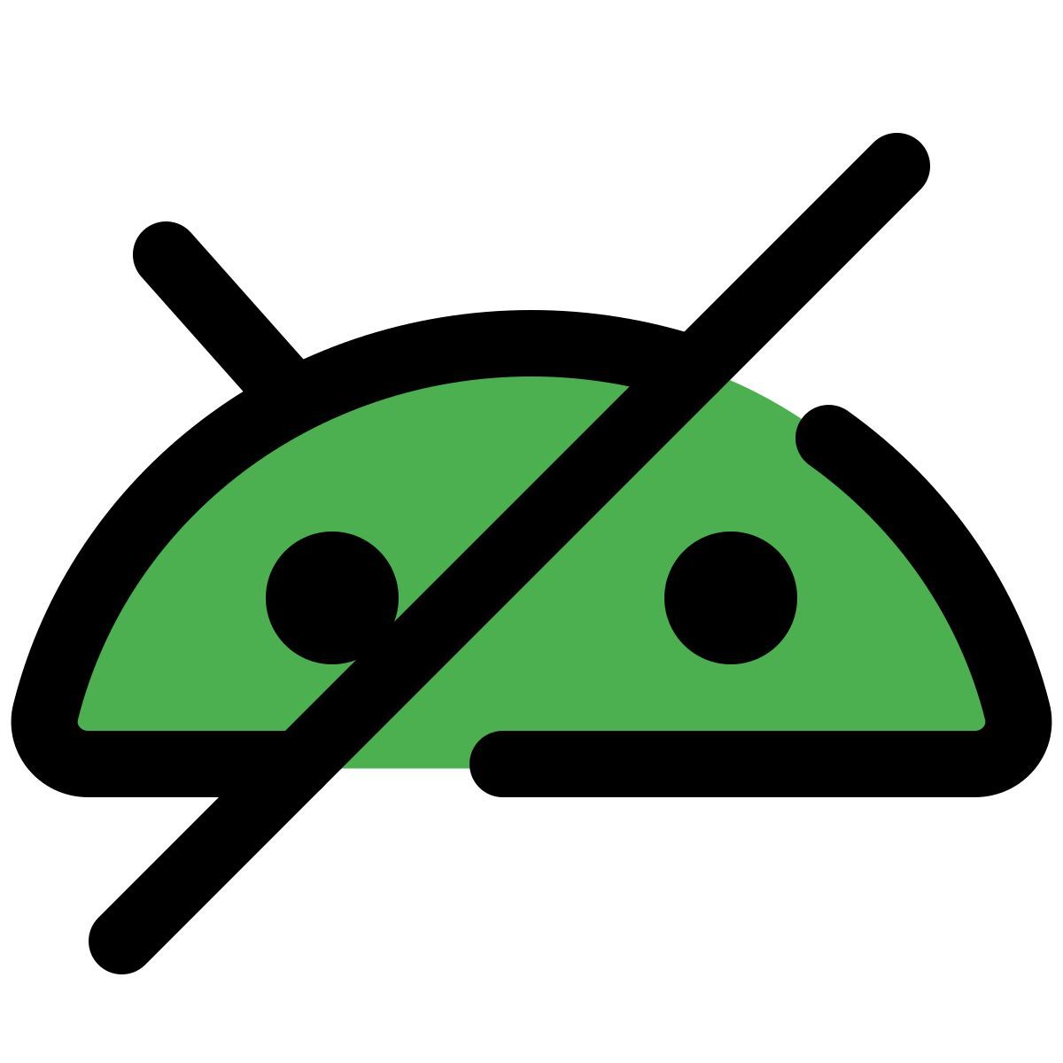 안드로이드 없음 icon