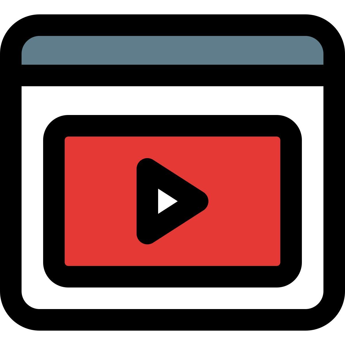 video streaming icon