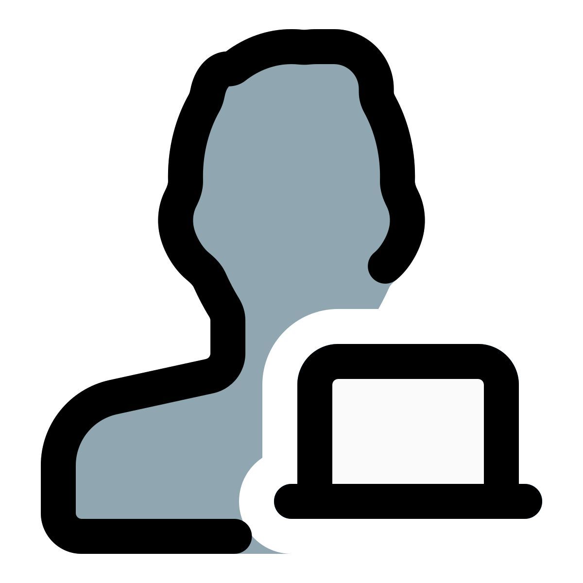 笔记本电脑用户 icon