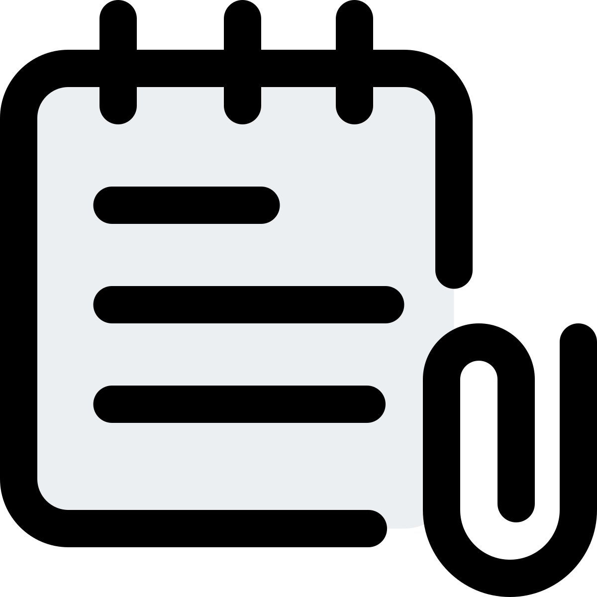 attach notes icon