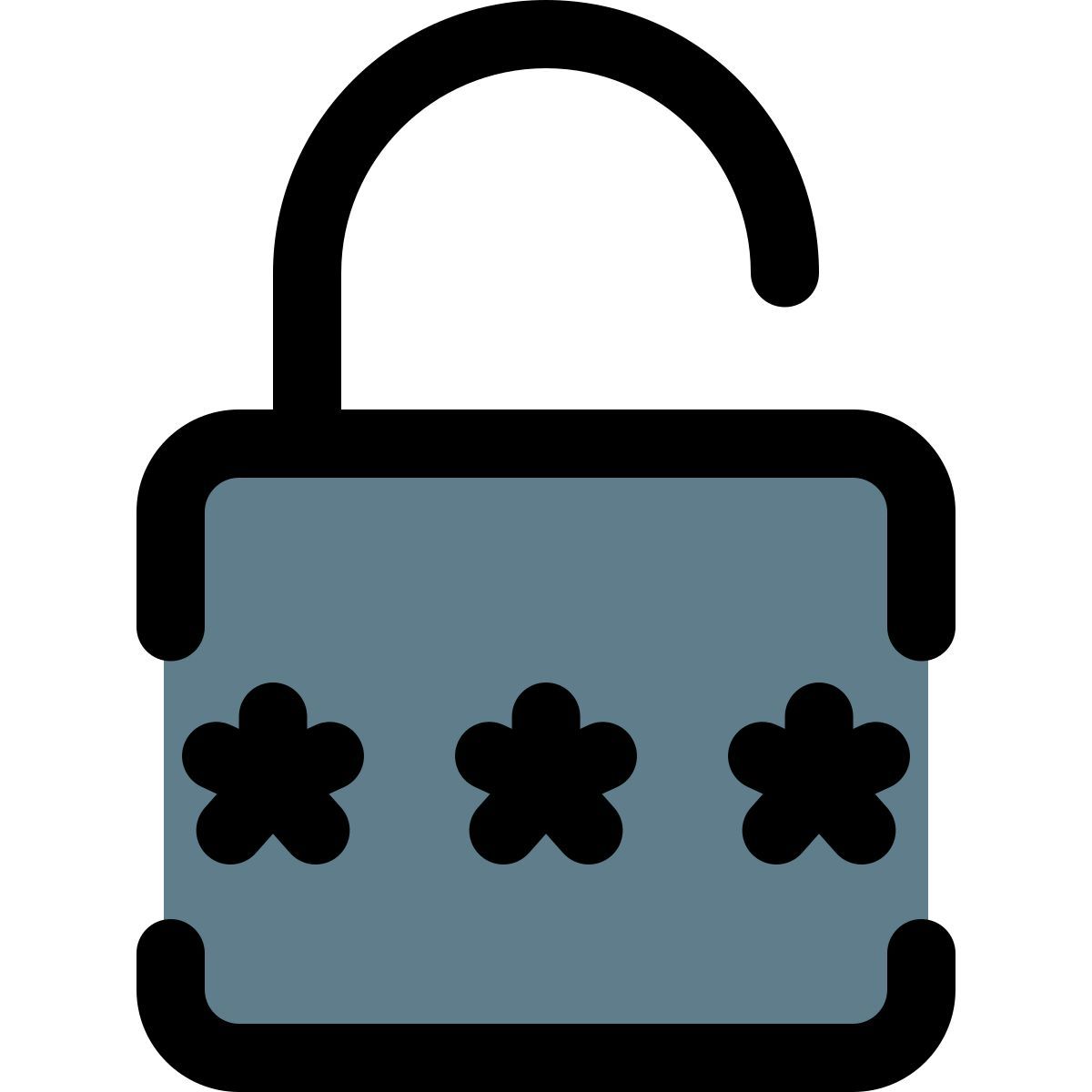 autenticación de contraseña icon