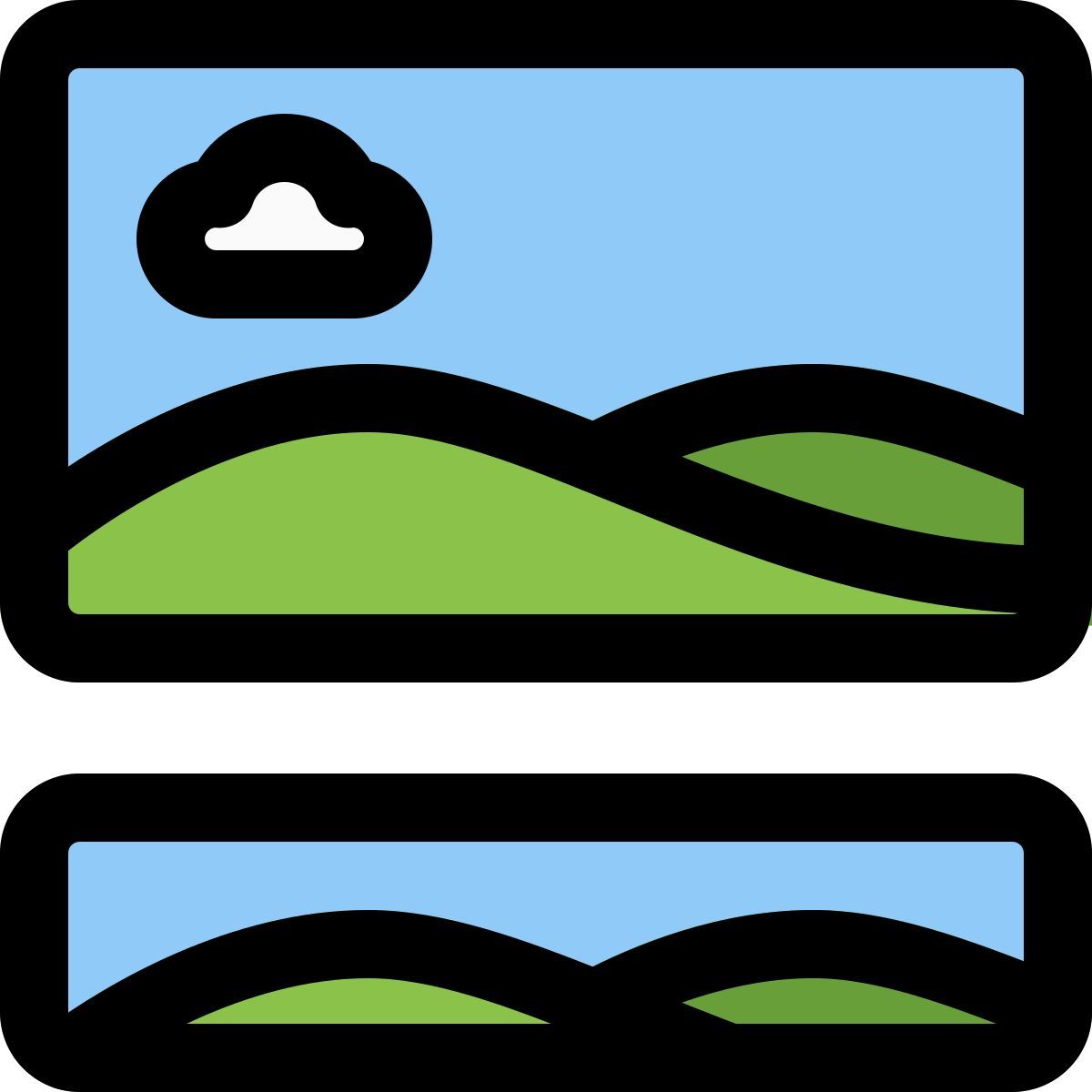 picture frame layout icon