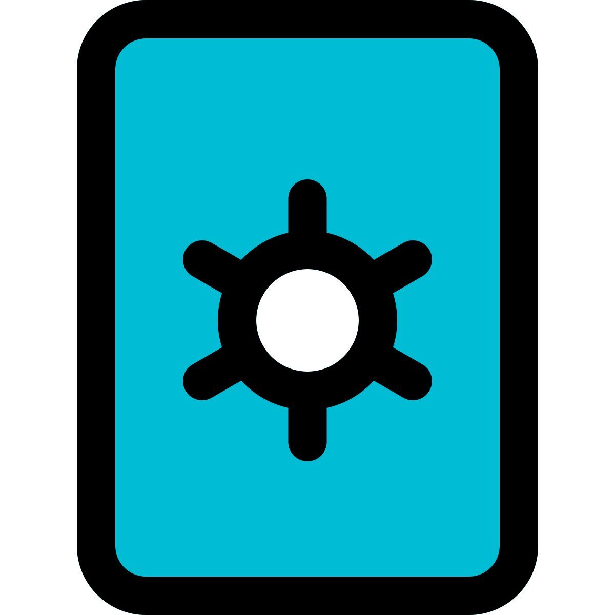 tablet settings icon