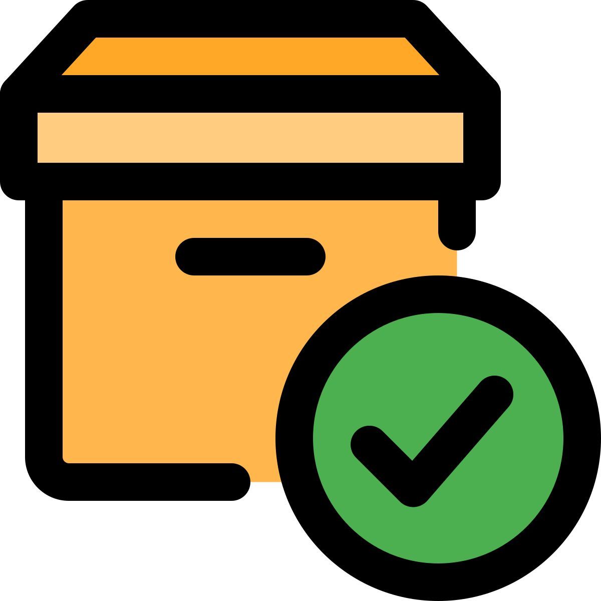 parcel check icon