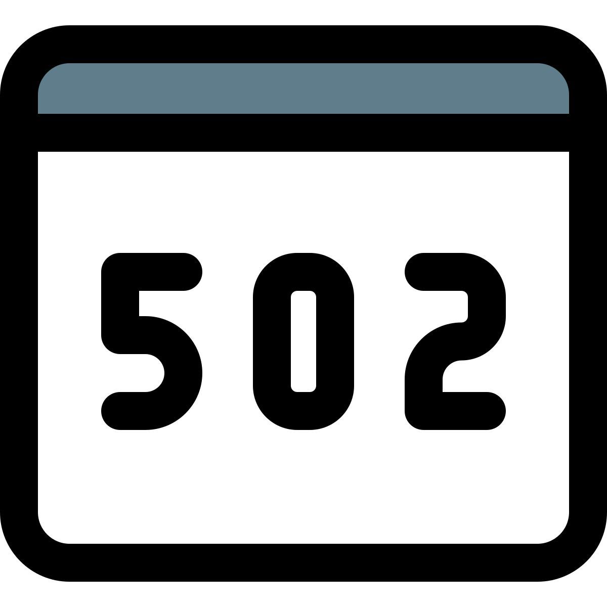 502 error page icon