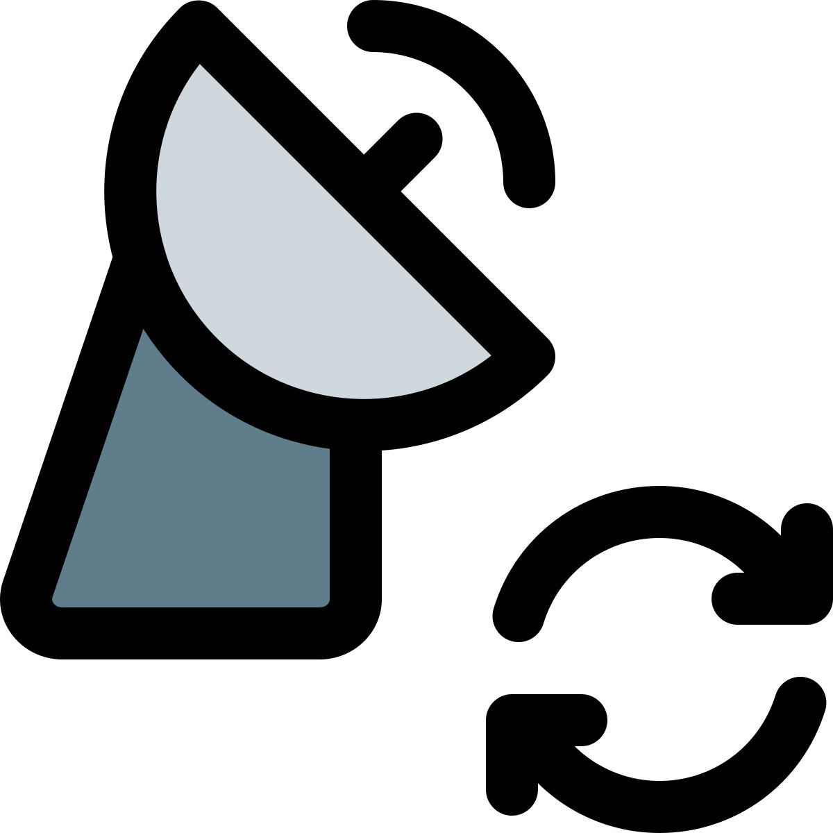 reload satellite dish icon