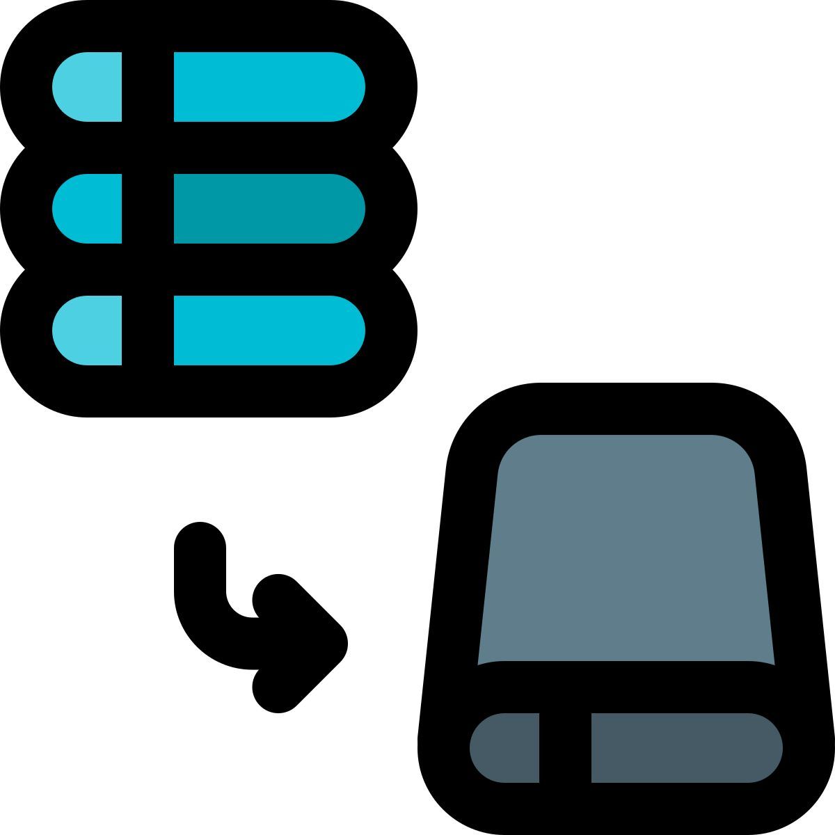 remove server storage icon
