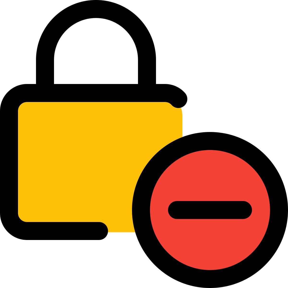 remove access icon
