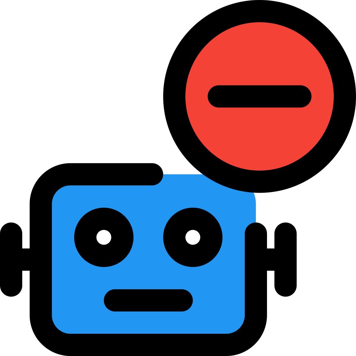 roboterfunktion entfernen icon