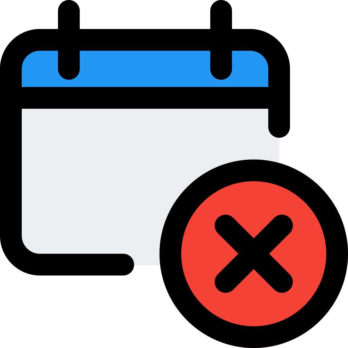 kalender entfernen icon