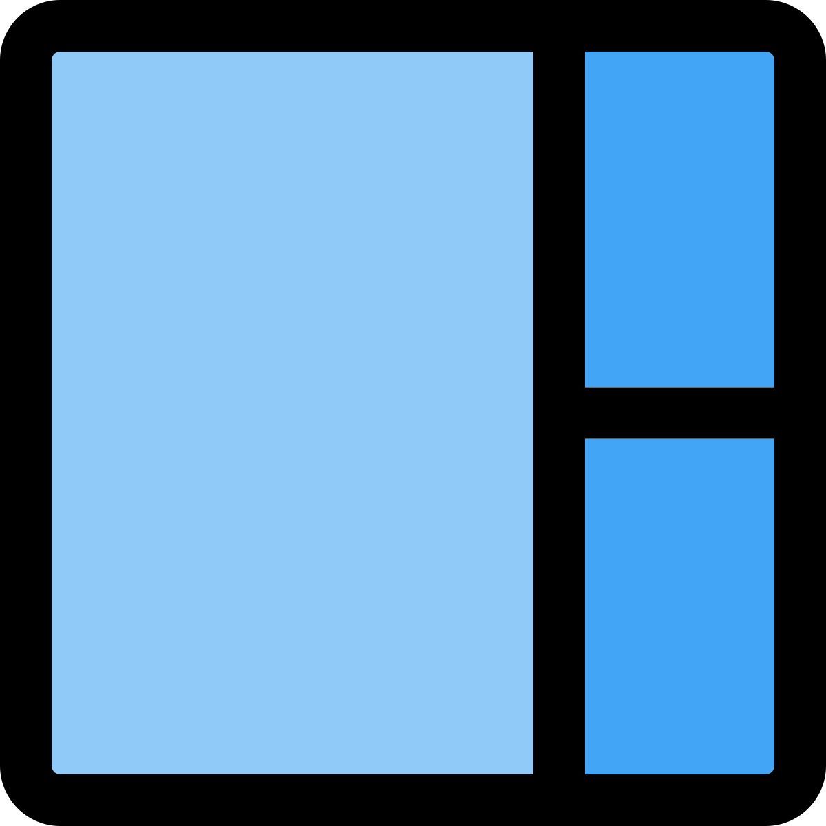 Bloques de contenido icon