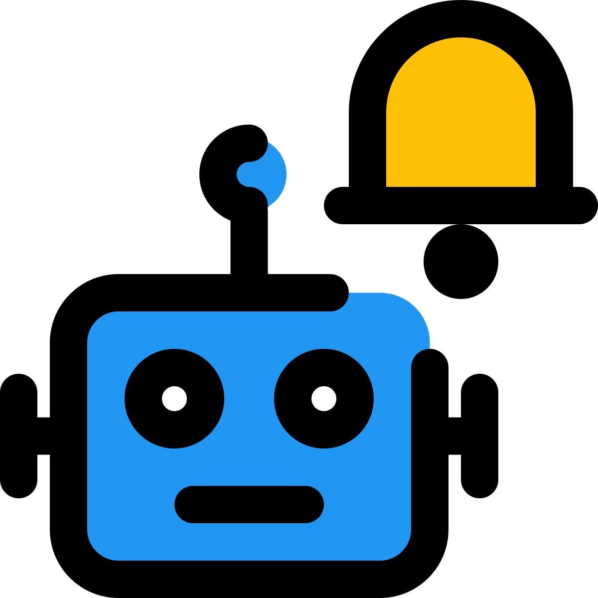 robot di notifica icon