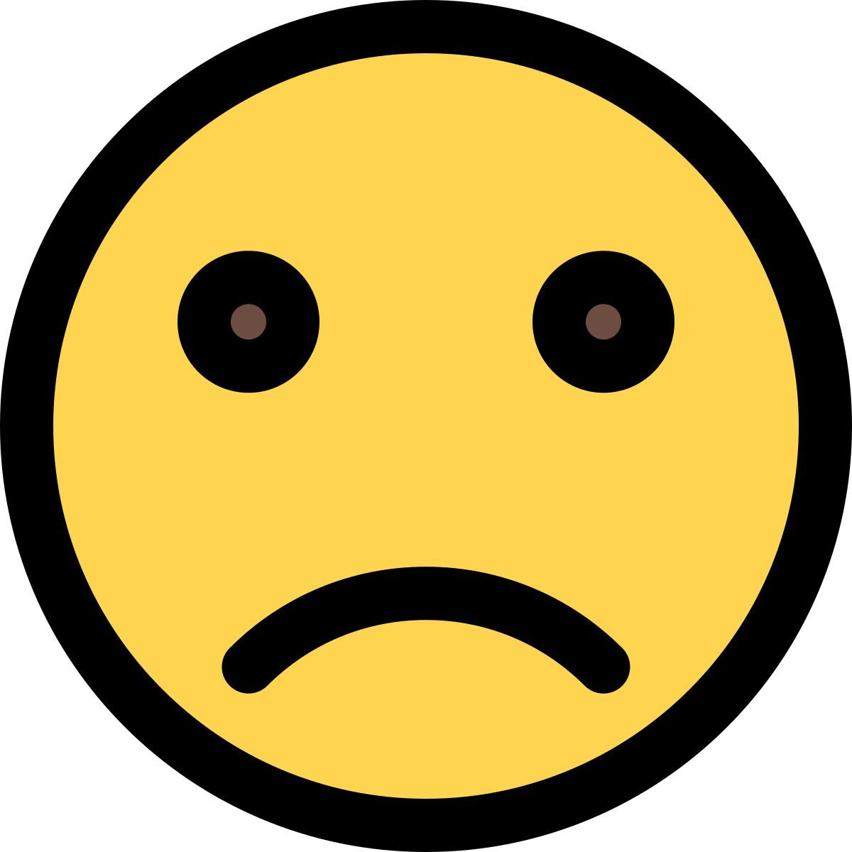 悲伤表情符号 icon