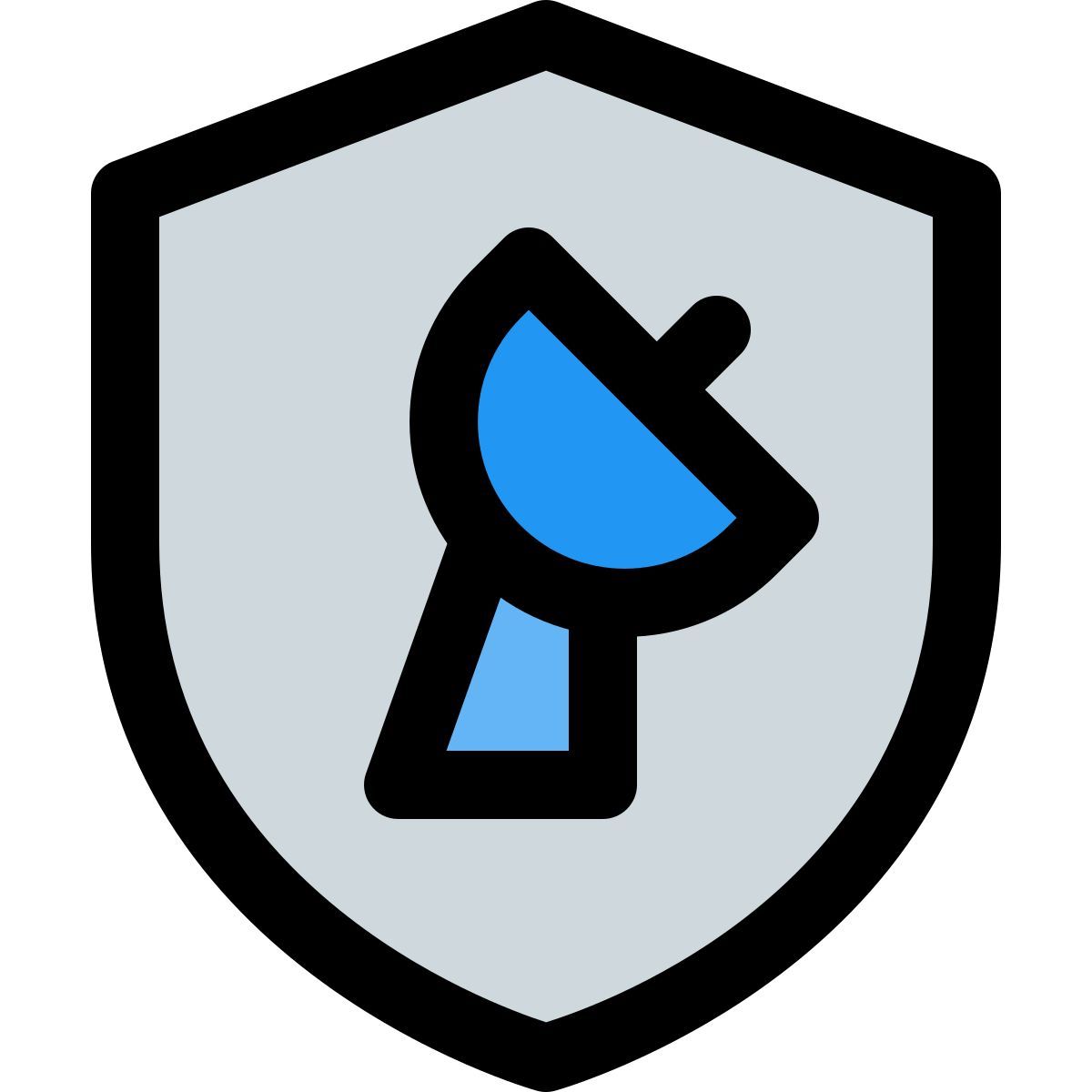 satellite signal protection icon