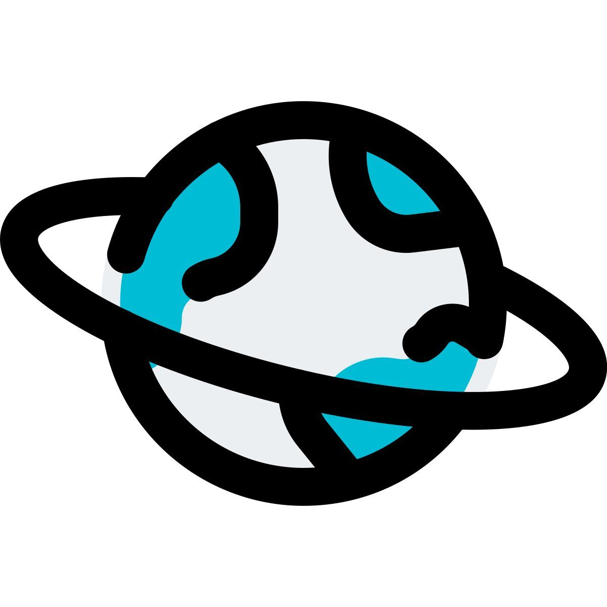 saturn ring icon