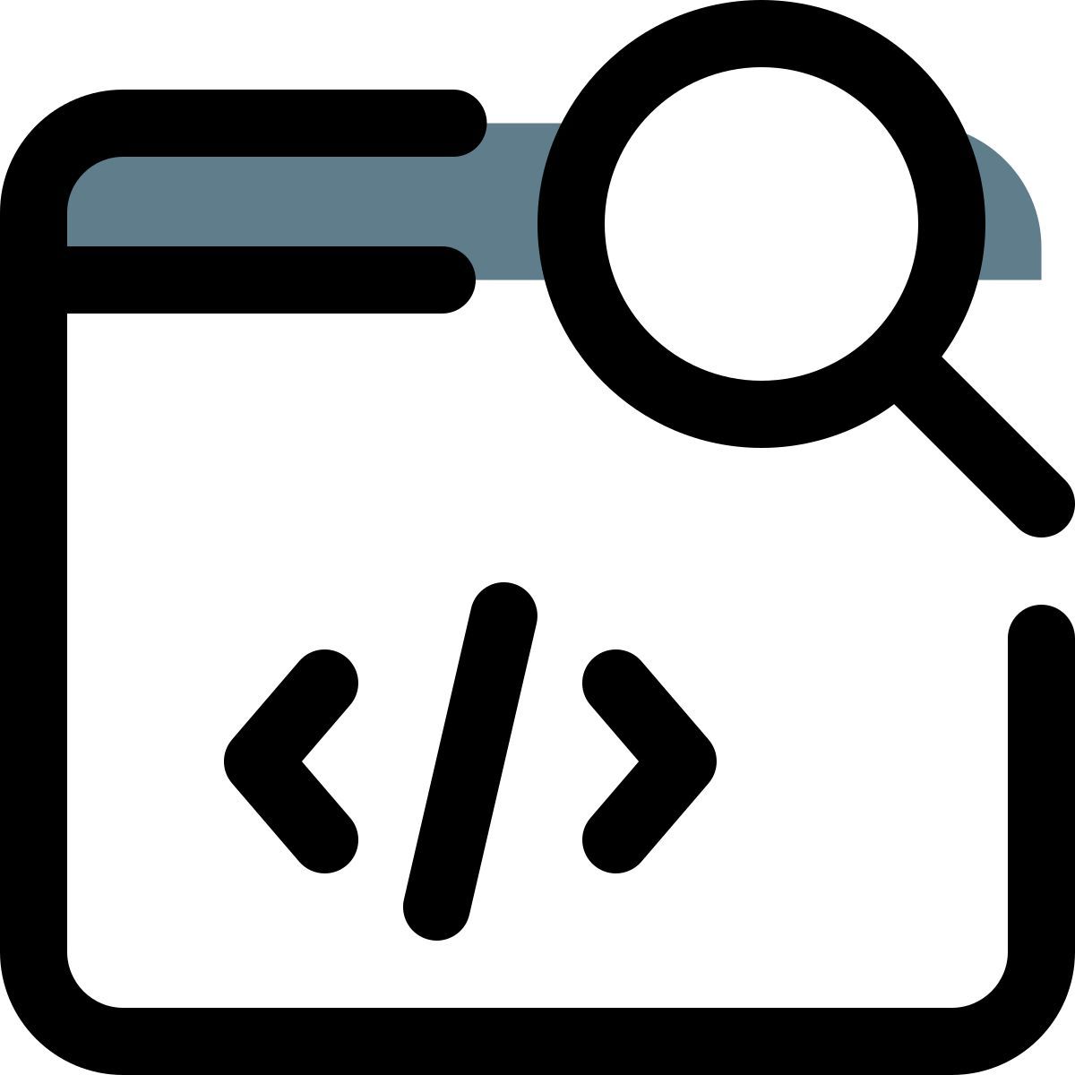 search code web icon