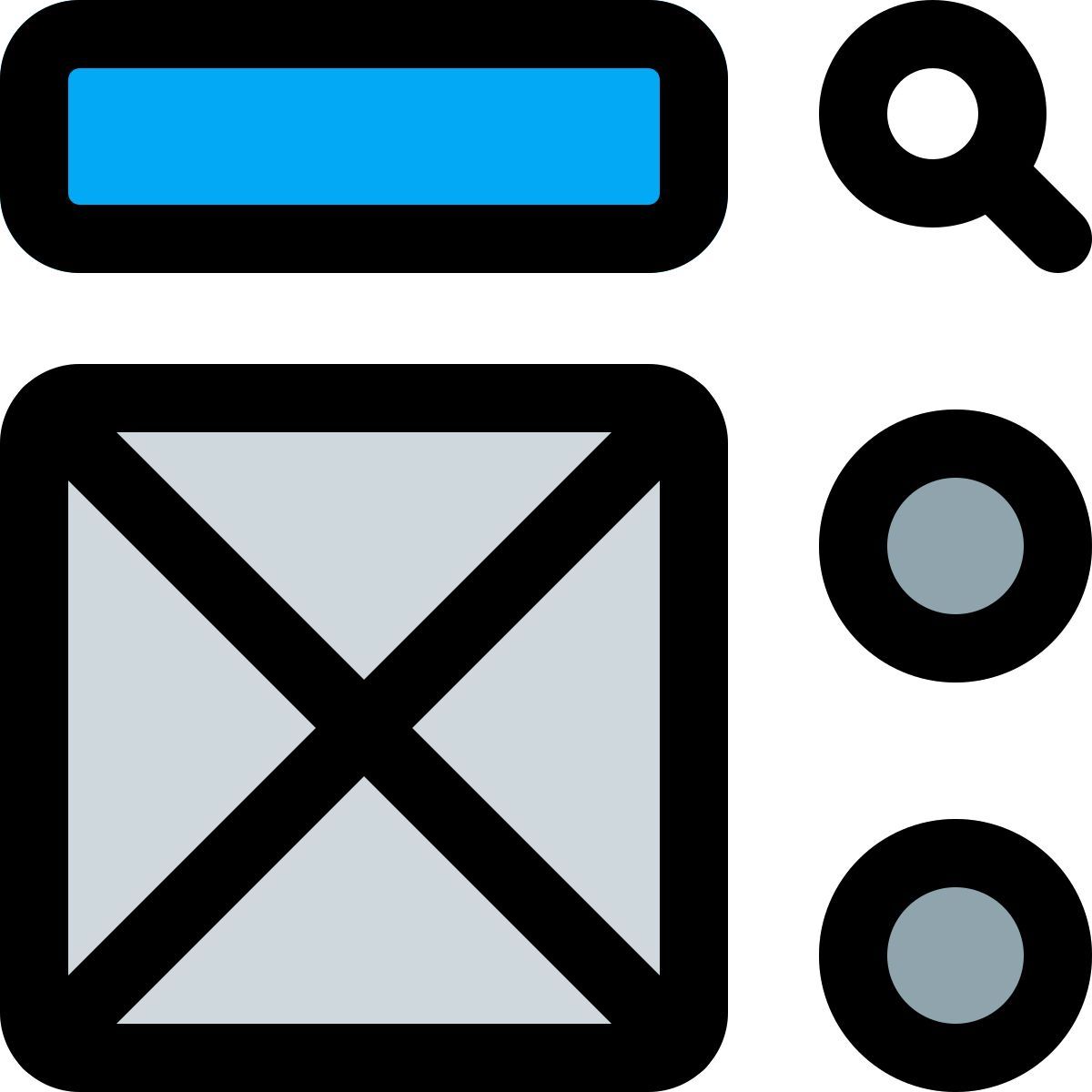 웹 디자인 레이아웃 icon