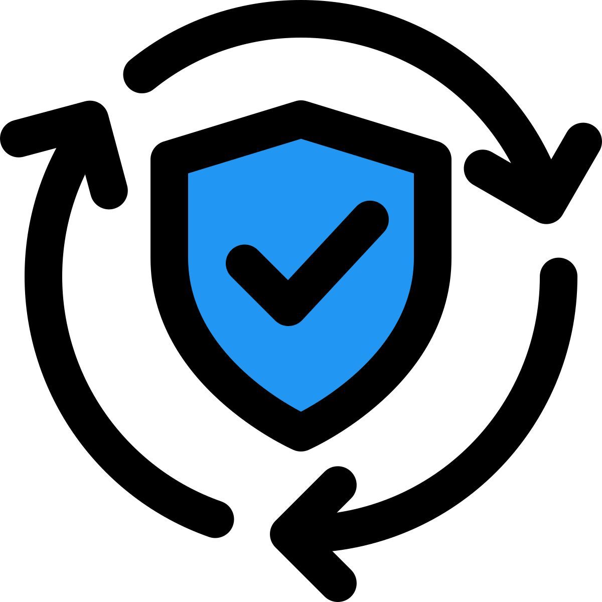 sincronização segura icon
