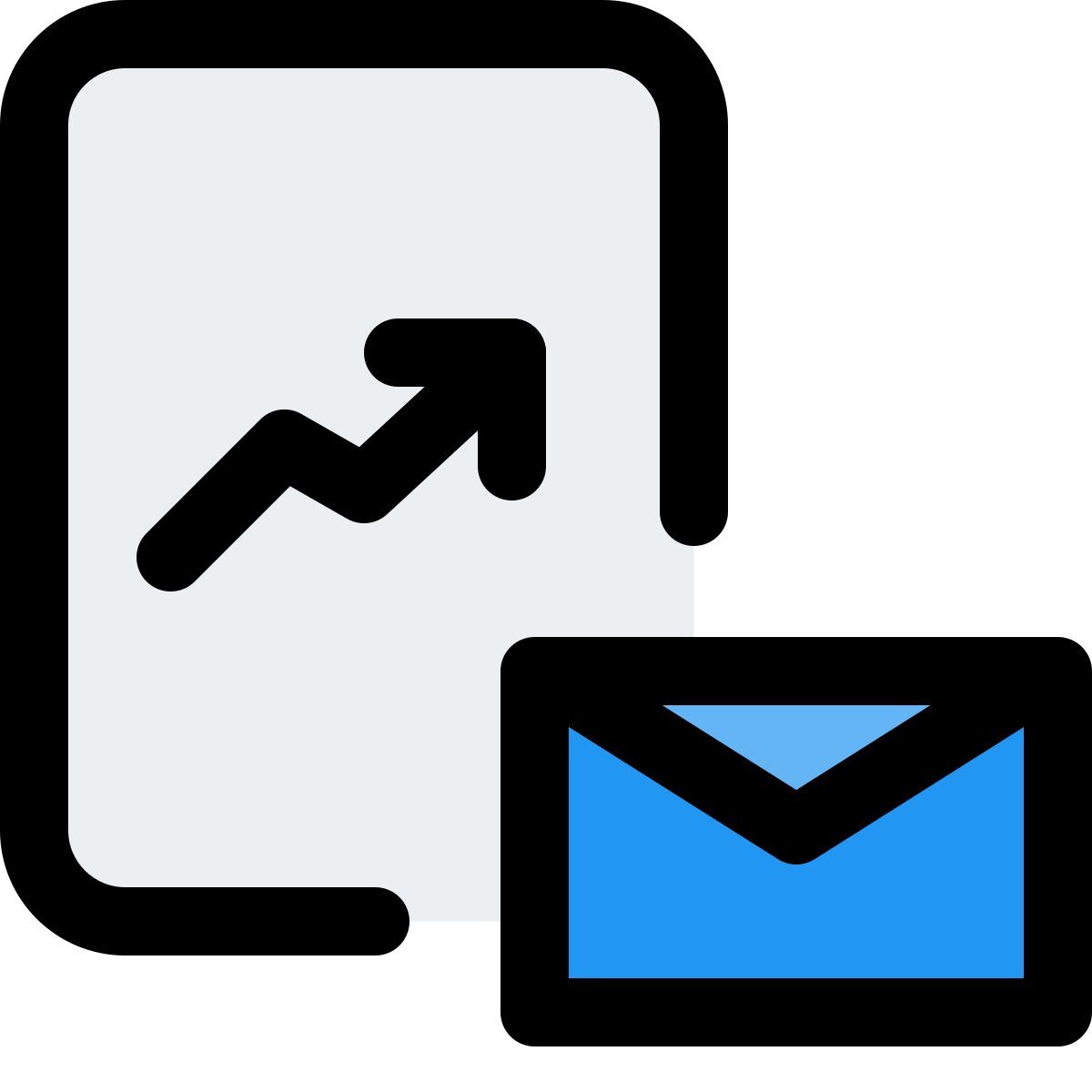 send graph icon