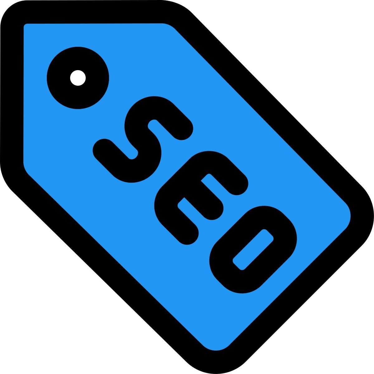 seo label icon