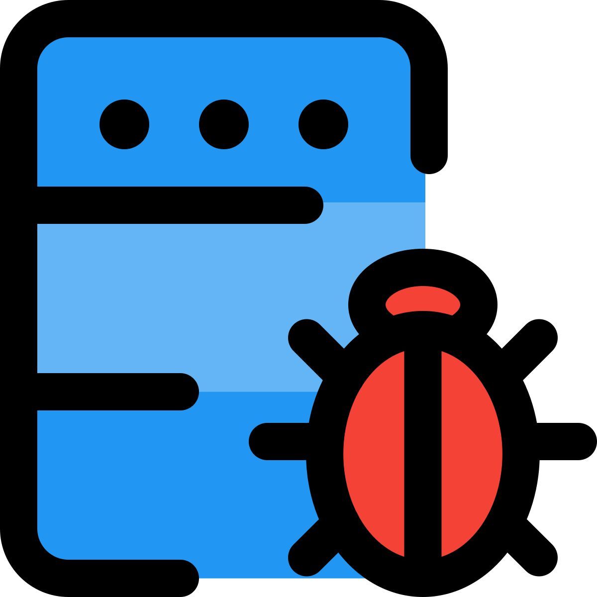 server bug icon