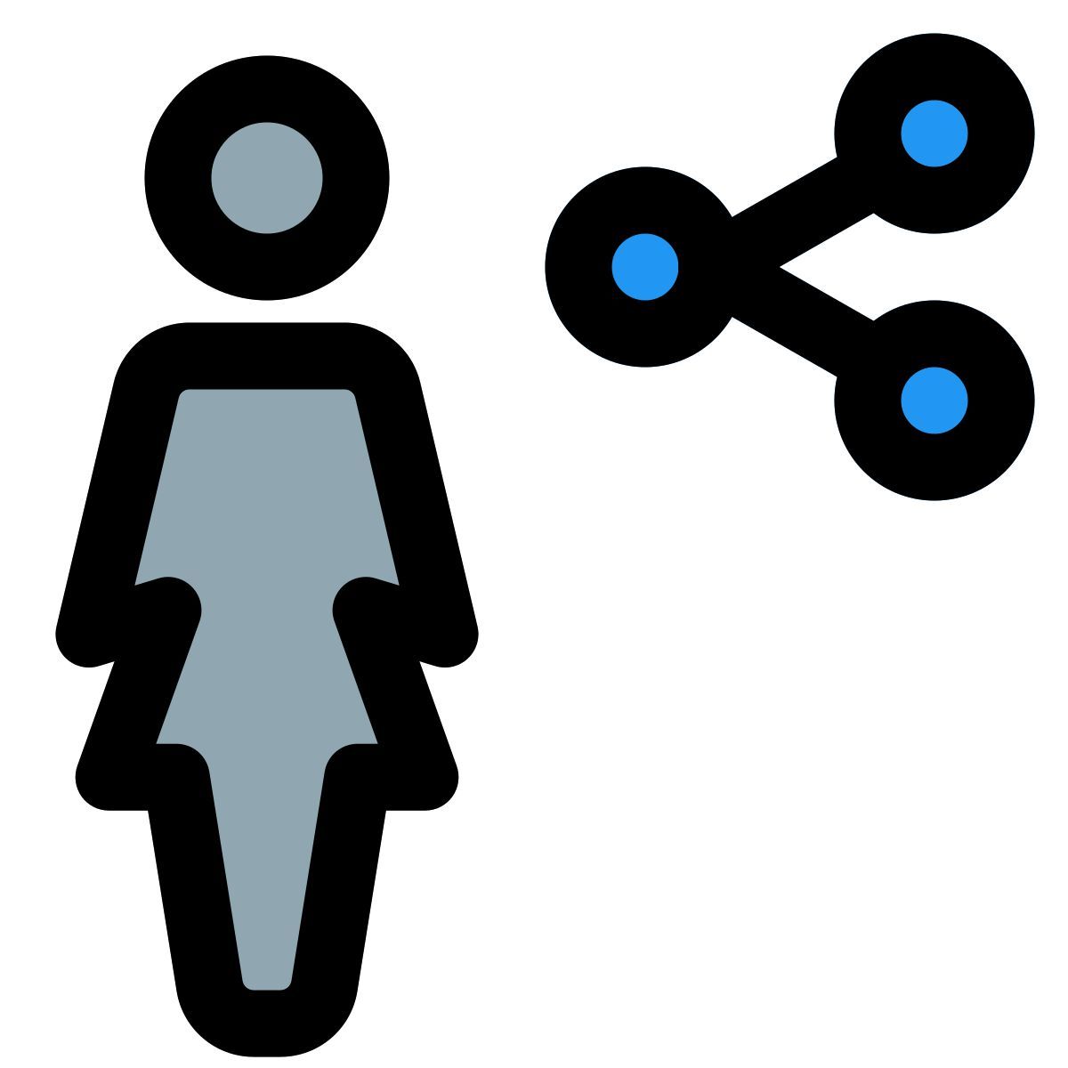 share user data icon