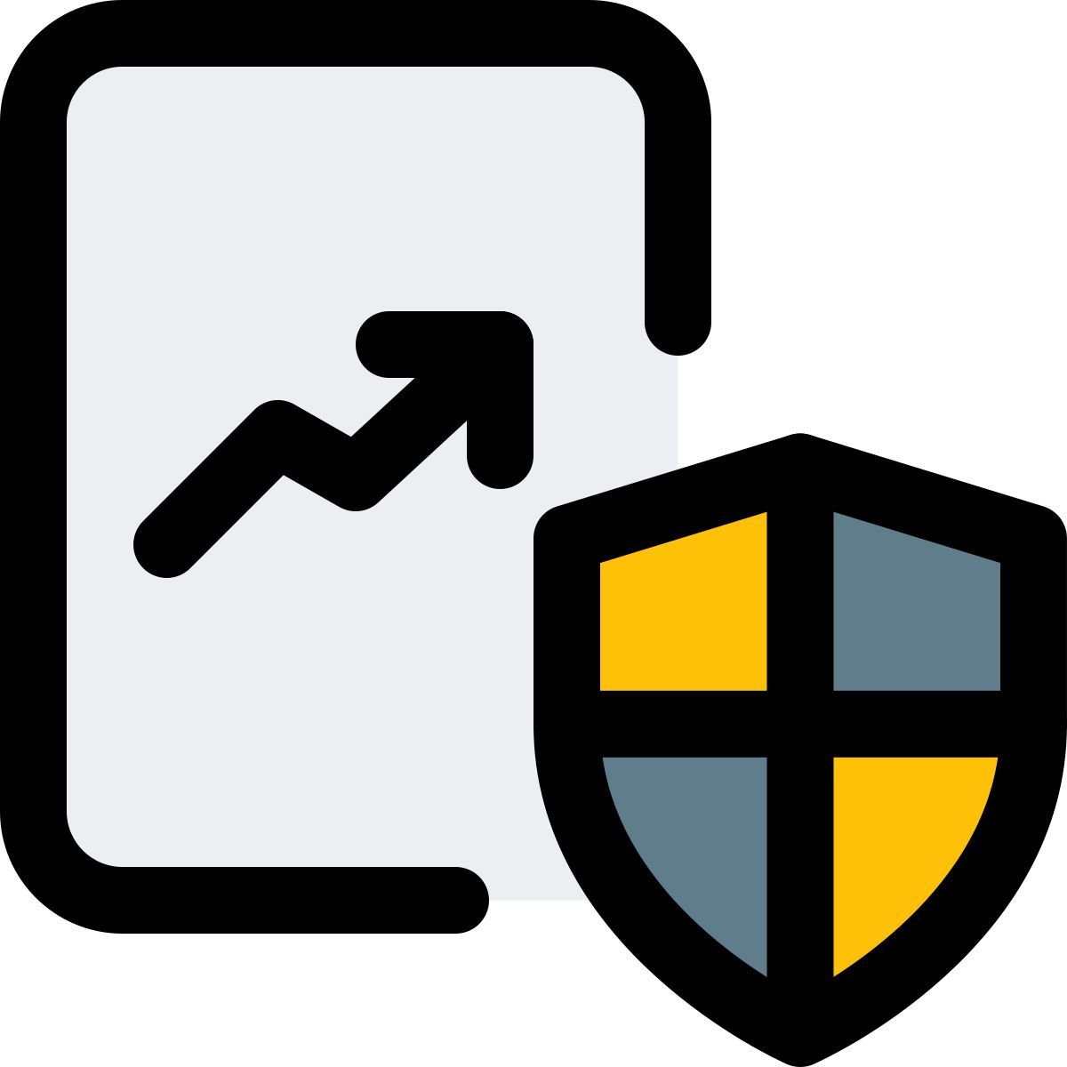 graphique de sécurité icon