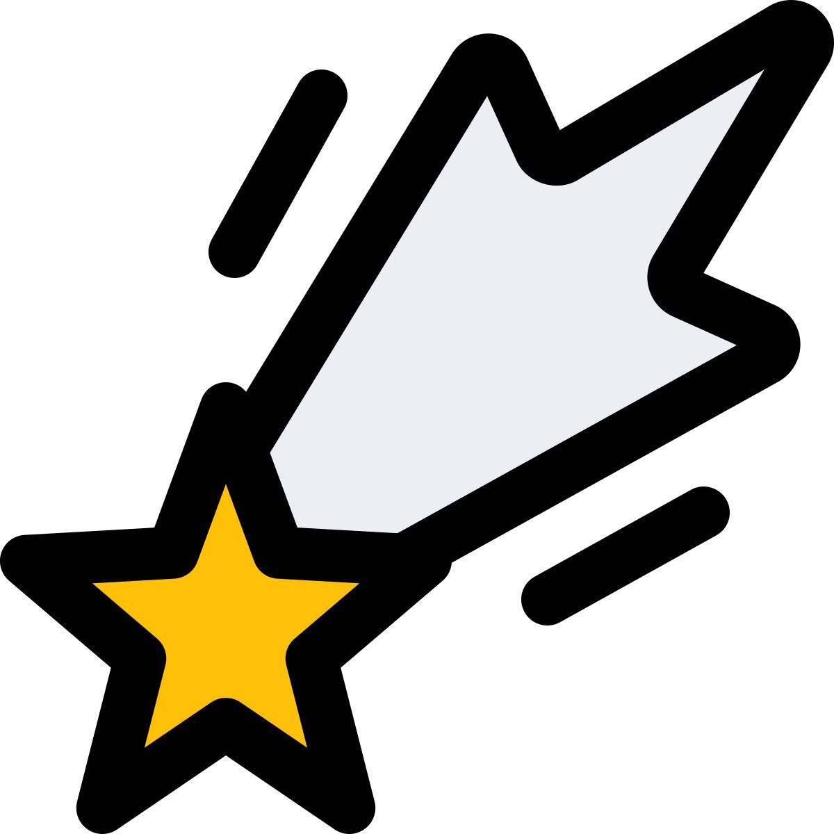 shooting star icon