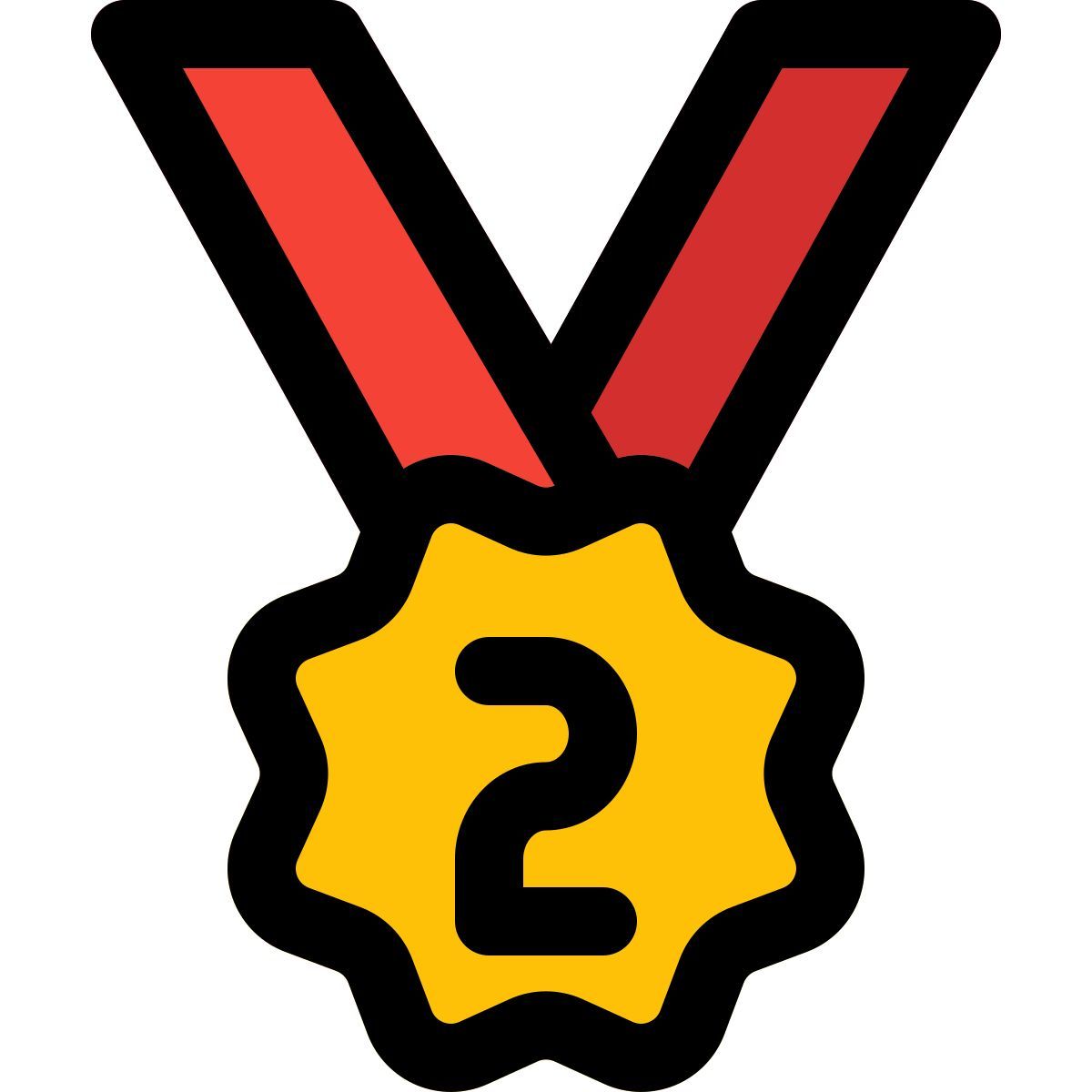2위 메달 icon