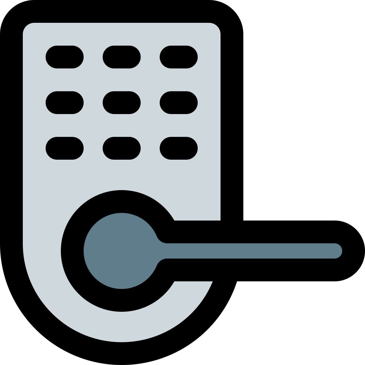 código de acceso de smart lock icon