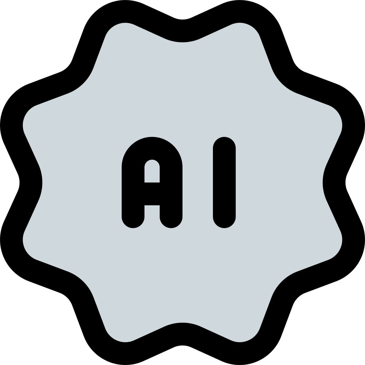ai badge icon