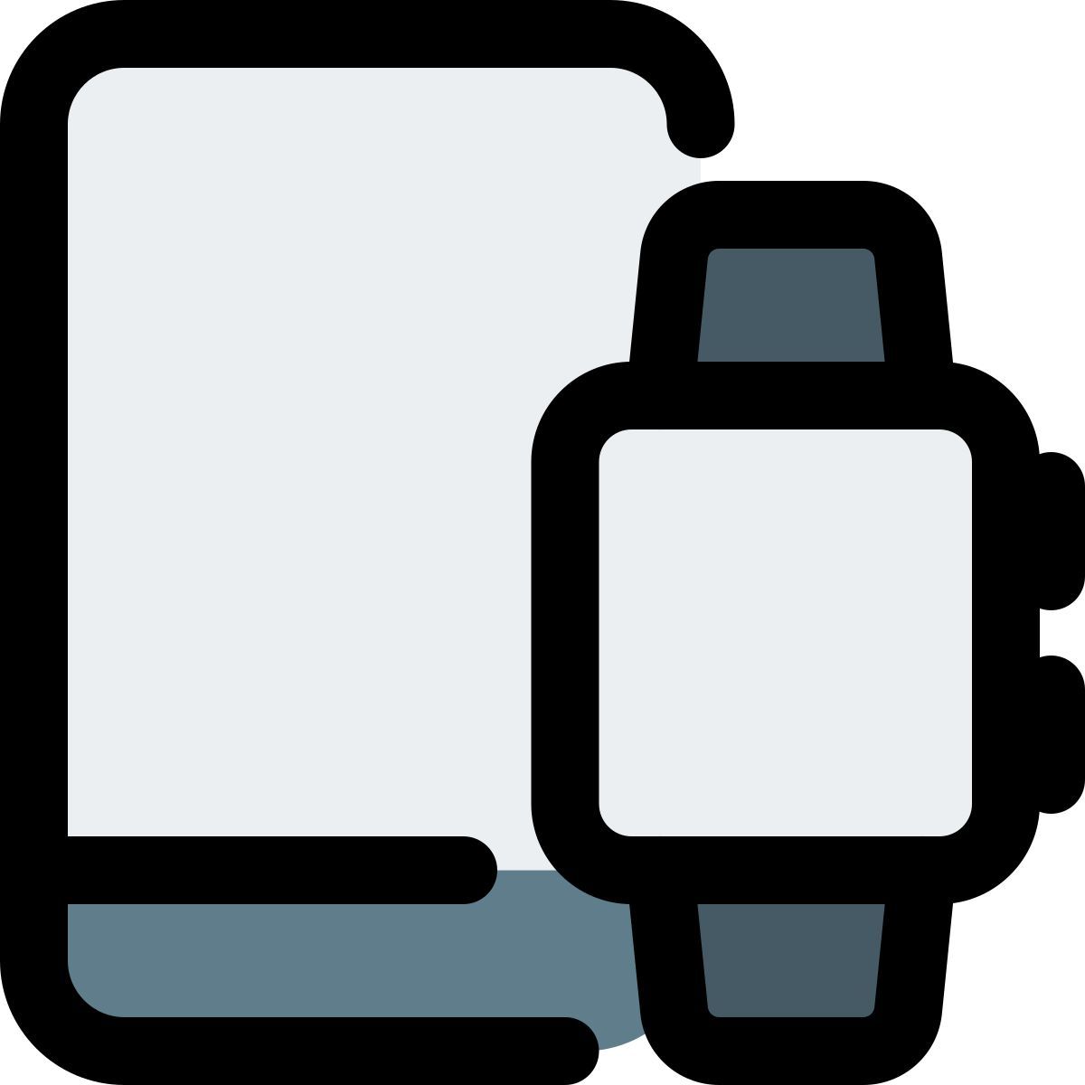 휴대폰과 스마트워치 icon