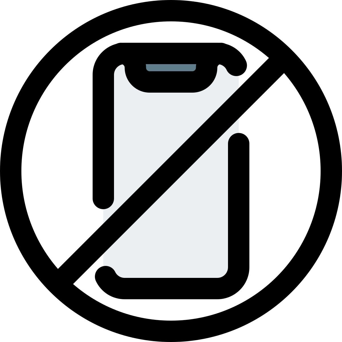no phone icon