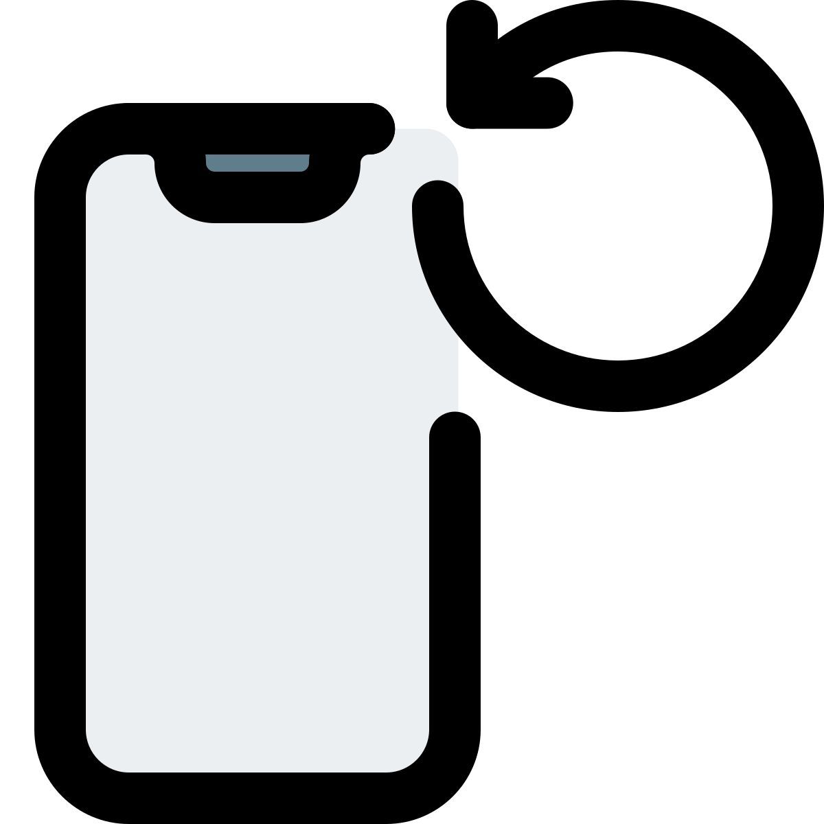 smartphone refresh icon
