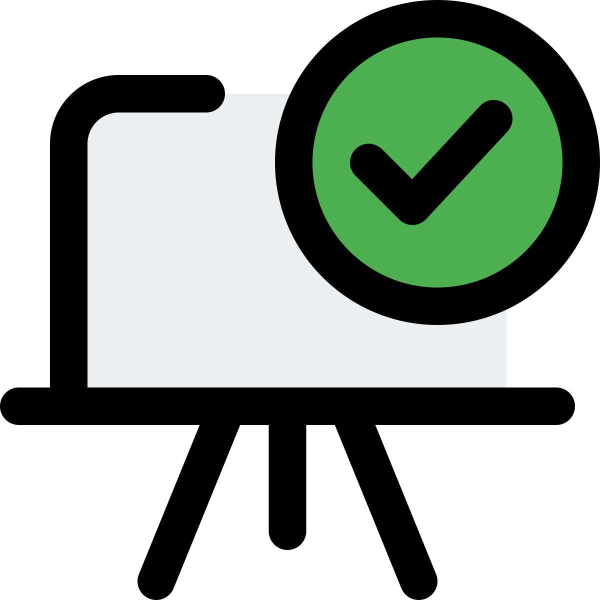 interactive board check icon