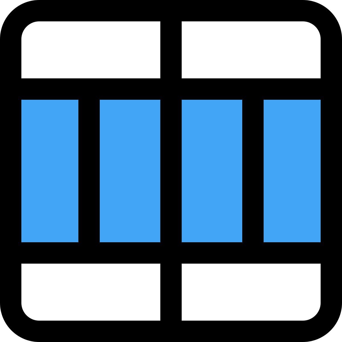 split section table icon