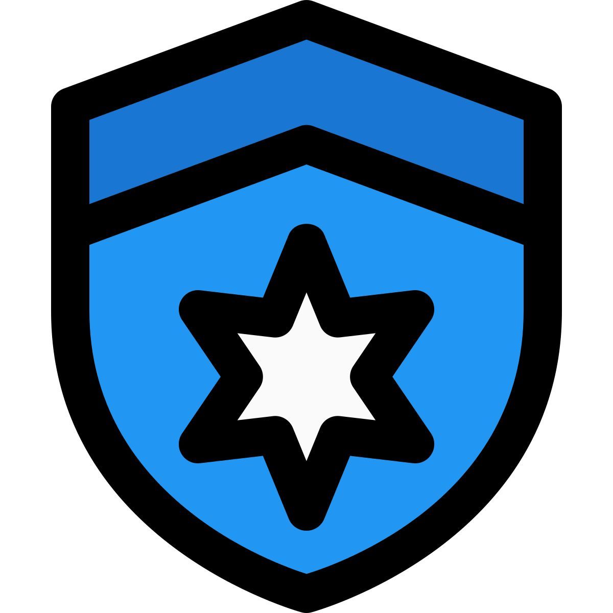 law enforcement shield icon